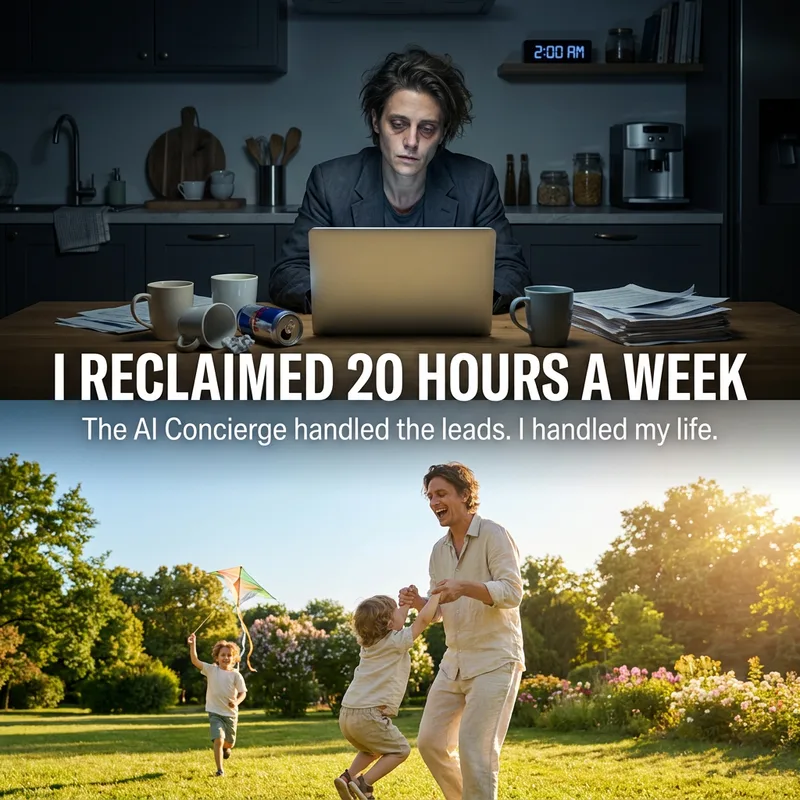 AI UGC ad creative — reclaimed 20 hours a week with AI concierge