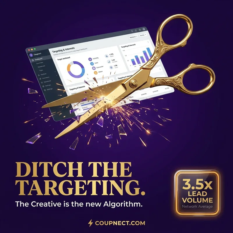 Ditch the targeting — the creative is the new algorithm, 3.5x lead volume